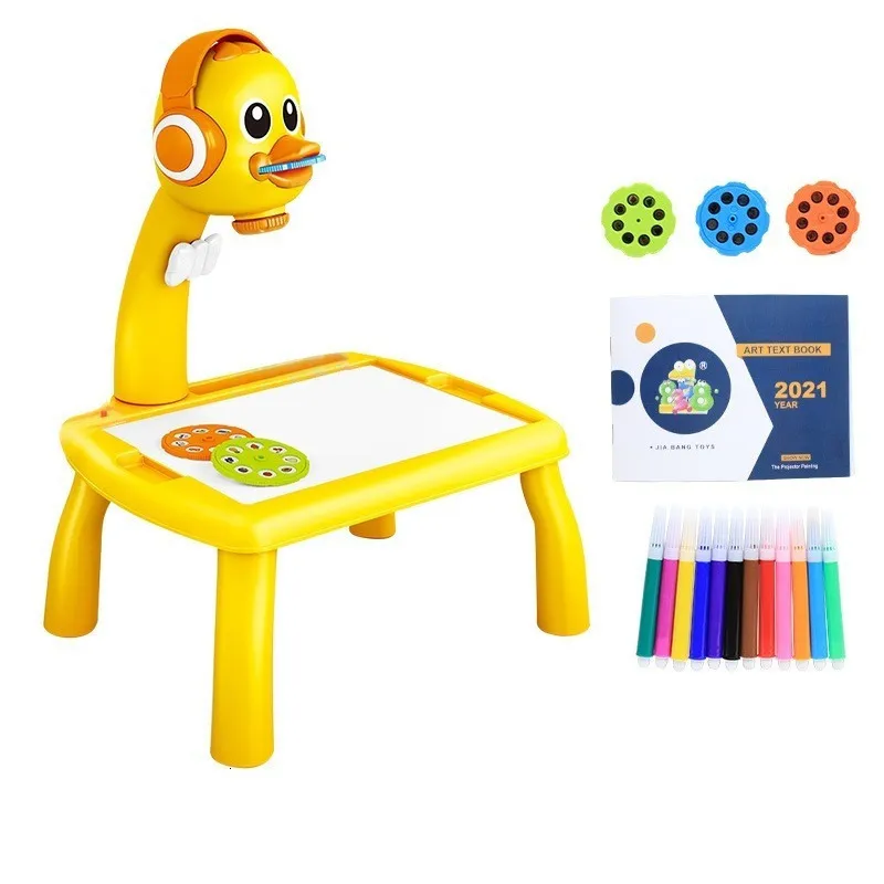 Mini LED Projector Art Drawing Table Light Toy For Kids Educational  Learning Paint Tool Craft From Bong08, $13.15